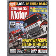 Commercial Motor Magazine - 27th August 2015 - Vol.222 No.5651 - `Heavy Wrecker Head To Head` - Road Transport Media Ltd