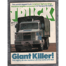 TRUCK - February 1980 - `Leyland The Lionheart!` - Published by F F Publishing Ltd