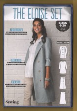 Simply Sewing - `THE ELOISE SET` - UK Sizes 6-20 - Unlined Coat or Dress - Published by Simply Sewing Magazine
