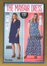 Simply Sewing - `THE MAYFAIR DRESS` - UK Sizes 6-20 - "...Effortlessly Stylish" - Published by Simply Sewing Magazine