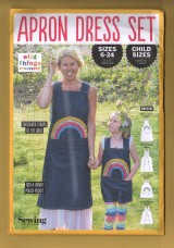 Simply Sewing - `APRON DRESS SET` - UK Sizes 6-24 - Child Sizes 6 Months-7 Years - Published by Simply Sewing Magazine