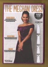 Simply Sewing - `THE MEGHAN DRESS` - UK Sizes 6-20 - `...cross-over neckline with two ways to wear` - Published by Simply Sewing Magazine