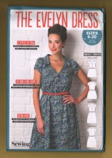 Simply Sewing - `THE EVELYN DRESS` - UK Sizes 6-20 - `....two lengths and a swishy fit-and-flare sihouette.` - Published by Simply Sewing Magazine