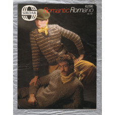Sirdar - Romantic Romano - 30-42" - Design No.6296 - Male & Female Sweater - Knitting Pattern