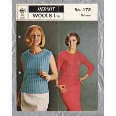 Hermit - Bust Size 34/44" - Design No.172 - Skirt and Sweater - Knitting Pattern