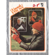 Wendy - Double Knitting - Design No.1814 - Man`s Balaclava,Ribbed Hat and Gloves. - Knitting Pattern