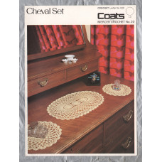 Coats - Mercer-Crochet Cotton No.20 - Design No.520 - `Cheval Set` - Crochet Pattern
