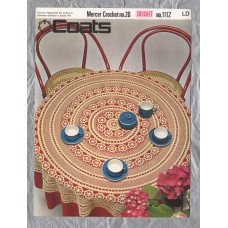Coats - Mercer-Crochet Cotton No.20 - Design No.1112 - `Circular Tablecloth` - Crochet Pattern