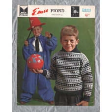 Emu - Chest 24/30" - Design No.D294 - Boy`s Sweater - Knitting Pattern