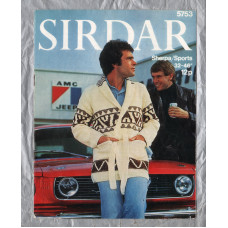 Sirdar - Sherpa/Sports - 32-46" - Design No.5753 - `Starsky and Hutch` Style Jacket - Knitting Pattern