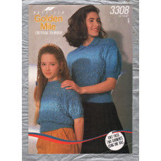 Hayfield - Bust Sizes 24/38" (61/97cm) - Design No.3308 - Sweaters and Cardigan - Knitting Pattern