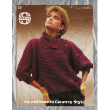 Sirdar - Country Style - 30-40" (76/101cm) - Design No.B6959 - Sweater - Knitting Pattern