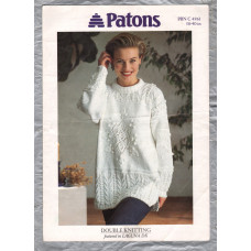 Patons - Double Knitting - Bust Sizes 30 to 40" (76-102cm) - Design No.C 4961 - Tunic - Knitting Pattern