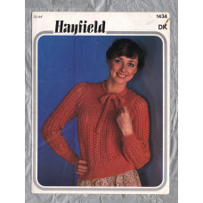Hayfield - Bust Size 32/44" (81/107cm) - Design No.1434 - Sweater - Knitting Pattern