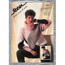 Robin - Feelings - Double Knitting - Bust Sizes 30-40" (76-102cm) - Design No.13995 - Geometric Sweater - Knitting Pattern