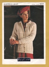 Hayfield - Aran - 32-42" (81-107cm) - Design No.00539 - Lady`s Cardigan - Knitting Pattern