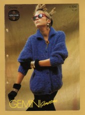 Sirdar - Gemini Gemstone Chunky - 32-42" (81-107cm) - Design No.C7010 - Jacket - Knitting Pattern