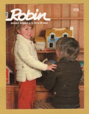 Robin - Double Knitting - 20-26" (51-66cm) - Design No.2775 - Jacket - Knitting Pattern