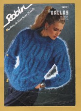 Robin - Mohair - 30-42" (76-107cm) - Design No.14813 - Sweater - Knitting Pattern