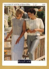 Hayfield - Double Knitting - 30-44" (76-112cm) - Design No.4409 - Sweater & Top - Knitting Pattern