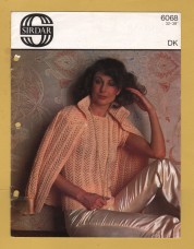 Sirdar - Double Knitting - 32-38" (81-97cm) - Design No.6068 - Twin Set - Knitting Pattern
