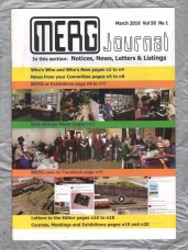 MERG Journal - 2016 - Vol.50 No.1 - `Beginners Corner - Coding` - Two Sections - Published by MERG