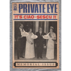 Private Eye - Issue No.732 - 5th January 1990 - `It`s Ciao-Sescu!!` - Pressdram Ltd