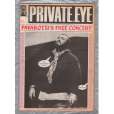 Private Eye - Issue No.773 - 2nd August 1991 - `Pavarotti`s Free Concert` - Pressdram Ltd