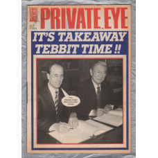 Private Eye - Issue No.740 - 27th April 1990 - `It`s Takeaway Tebbit Time` - Pressdram Ltd