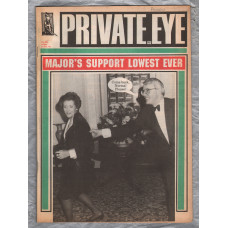 Private Eye - Issue No.805 - 23rd October 1992 - `Major`s Support Lowest Ever` - Pressdram Ltd