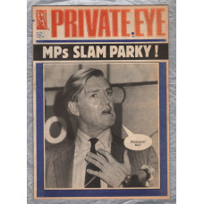 Private Eye - Issue No.745 - 6th July 1990 - `MPs Slam Parky!` - Pressdram Ltd