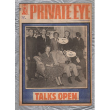 Private Eye - Issue No.643 - 8th August 1986 - `Talks Open` - Pressdram Ltd
