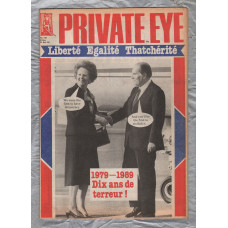 Private Eye - Issue No.720 - 21st July 1989 - `Liberte Egalite Thatcherite` - Pressdram Ltd