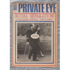 Private Eye - Issue No.722 - 15th September 1989 - `Royal Separation: Souvenir Special 1973-1989` - Pressdram Ltd