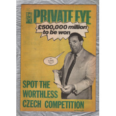 Private Eye - Issue No.592 - 24th August 1984 - `Spot The Worthless Czech Competition` - Pressdram Ltd