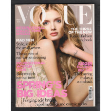Vogue - March 2009 - 03 Whole No.2528 - Vol.175 - 340 Pages - Lily Donaldson Cover - Published by Vogue