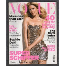 Vogue - April 2009 - 04 Whole No.2529 - Vol.175 - 248 Pages - Claudia Schiffer Cover - Published by Vogue