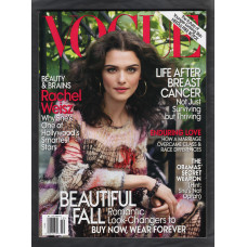 Canadian Vogue - October 2008 - 380 Pages -Rachel Weisz Cover - The Conde Nast Publications Ltd  