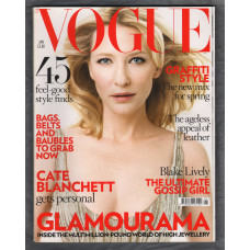 Vogue - January 2009 - 01 Whole No.2526 - Vol.175 - 195 Pages - Cate Blanchett Cover - Published by Vogue