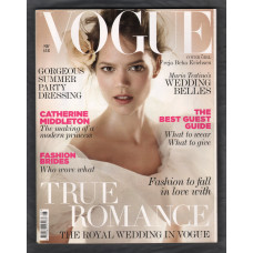 Vogue - May 2011 - 05 Whole No.2554 - Vol.177 - 238 Pages - Freja Beha Erichsen Cover - The Conde Nast Publications Ltd