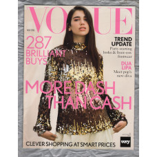 Vogue Trends - November 2016 - 48 Pages - `More Dash Than Cash` - The Conde Nast Publications Ltd
