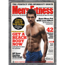 Men`s Fitness - Issue No.95 - June 2008 - `Get A Beach Body Now` - Published by Weider Publications Inc 