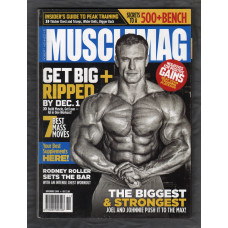 Musclemag International - Issue No.330 - November 2009 - `Get Big + Ripped...` - Published by Tropicana Health & Fitness Ltd