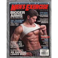 Men`s Exercise - Vol.21 Issue No.1 - March 2010 - `Bigger Arms in 20 Minutes` - Published by Pumpkin Press Inc