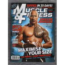 Muscle & Fitness - British Edition - Vol.71 Issue No.4 - April 2010 - `Dwayne Johnson "Hard Work Always Pays"` - Published by Weider Publishing Ltd