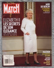 Paris Match (French Language) - 7th/13th November 2019 - Number 3679 - Export Copy - `Elizabeth ll, Les Secrets De Son Elegance...` - Published by Legardere Media News Paris Match (French Language) - 7th/13th November 2019 - Number 3679 - Export Copy - `Elizabeth ll, Les Secrets De Son Elegance...` - Published by Legardere Media News