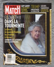 Paris Match (French Language) - 2nd/8th January 2020 - Number 3687 - Export Copy - `Elizabeth ll Dans La Tourmente...` - Published by Legardere Media News