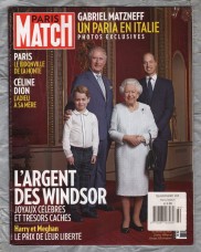 Paris Match (French Language) - 23rd/29th January 2020 - Number 3690 - Export Copy - `L`Argent Des Windsor...` - Published by Legardere Media News