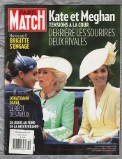 Paris Match (French Language) - 27th June/3rd July 2019 - Number 3659 - Export Copy - `Kate et Meghan; Tensions A La Cour` - Published by Legardere Media News Paris Match (French Language) - 27th June/3rd July 2019 - Number 3659 - Export Copy - `Kate et Meghan; Tensions A La Cour` - Published by Legardere Media News