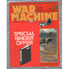 War Machine - Vol.2 No.23 - 1984 - `Hawker Typhoon in Action` - An Orbis Publication